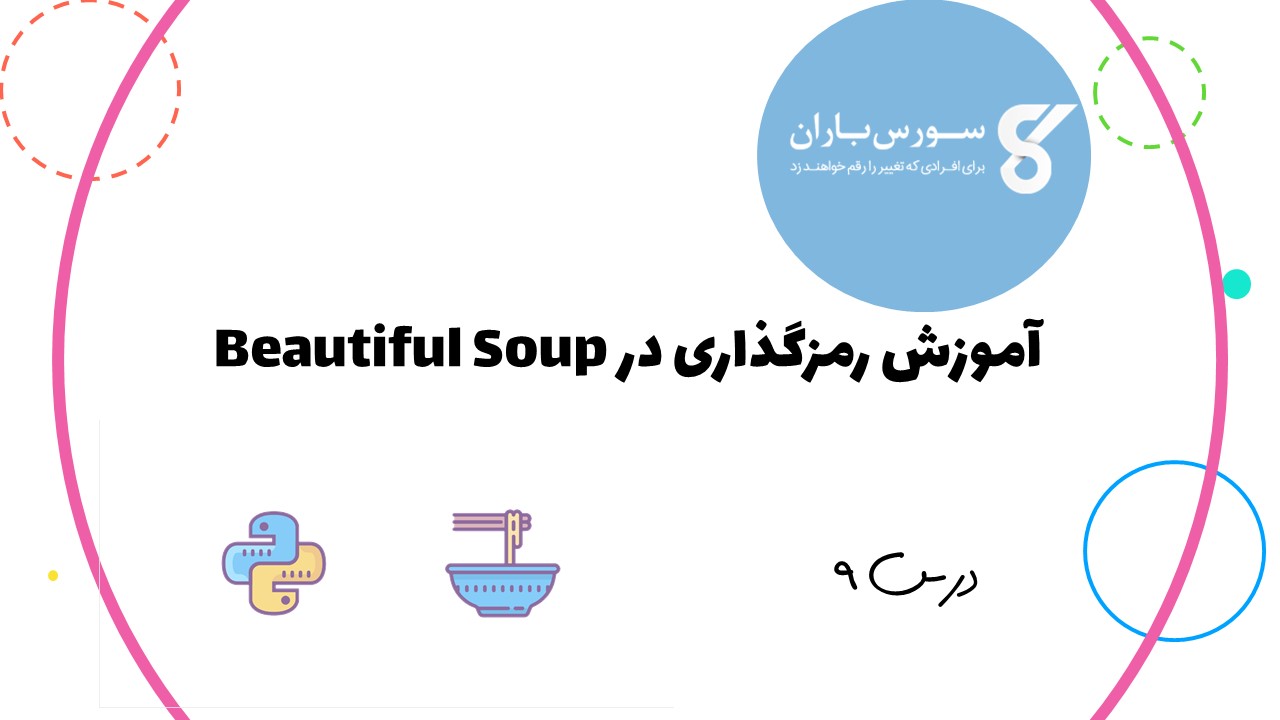 آموزش رمزگذاری در Beautiful Soup