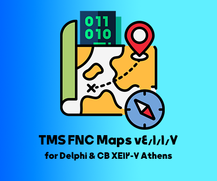 دانلود TMS FNC Maps v4.1.1.7 (12 Jun 2024) for Delphi & CB XE7-12 Athens + سورس کد