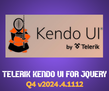 دانلود Telerik Kendo UI for jQuery 2024 برای طراحی وب سایت و برنامه های کاربردی