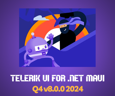 دانلود Telerik UI for .NET MaUI 2024 برای ساخت اپلیکیشن‌ موبایل و دسکتاپ